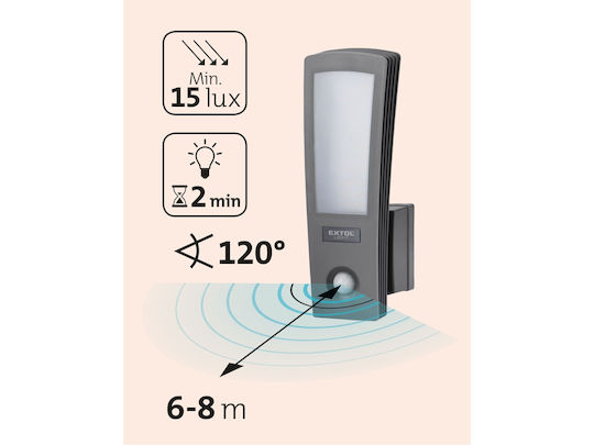 Lampa Стенен външен осветителен LED