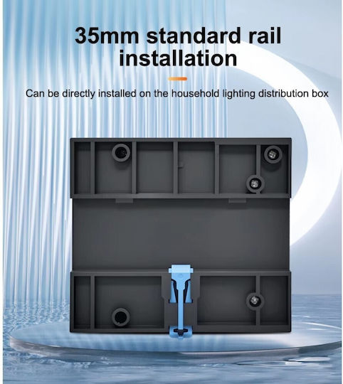 Two-Pole Changeover Rail Switch WiFi 230V 63A