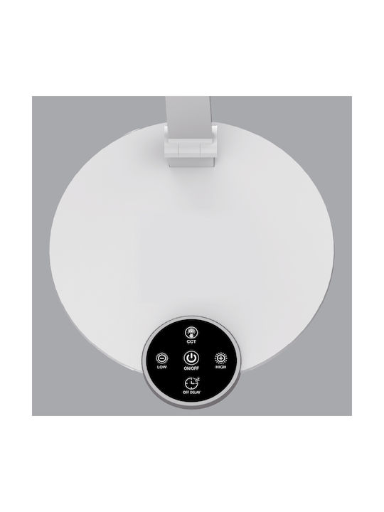 Aca LED Office Lamp in Grey Colour