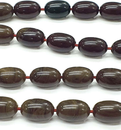 Roloi Komboloi Worry Beads with 33 Beads Made of Mastic Length 36cm
