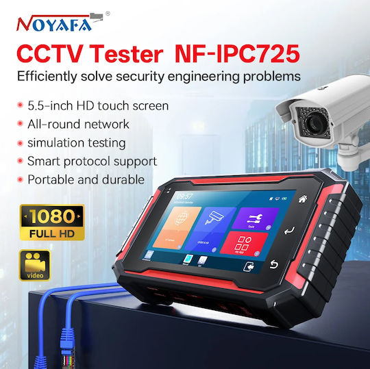 Noyafa NF-IPC725 CCTV Tester IP / Analog / AHD / CVBS