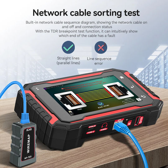 Noyafa NF-IPC725 CCTV Tester IP / Analog / AHD / CVBS