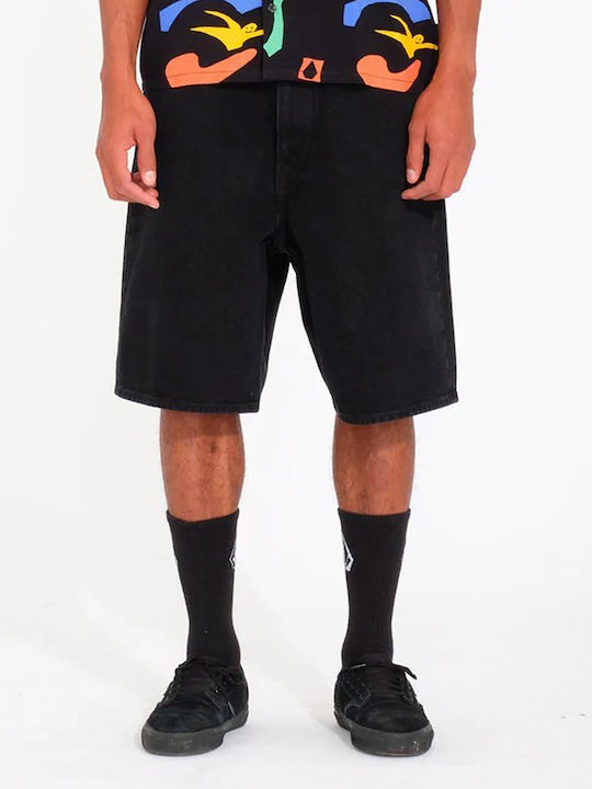Billow Men's Shorts Jeans Black