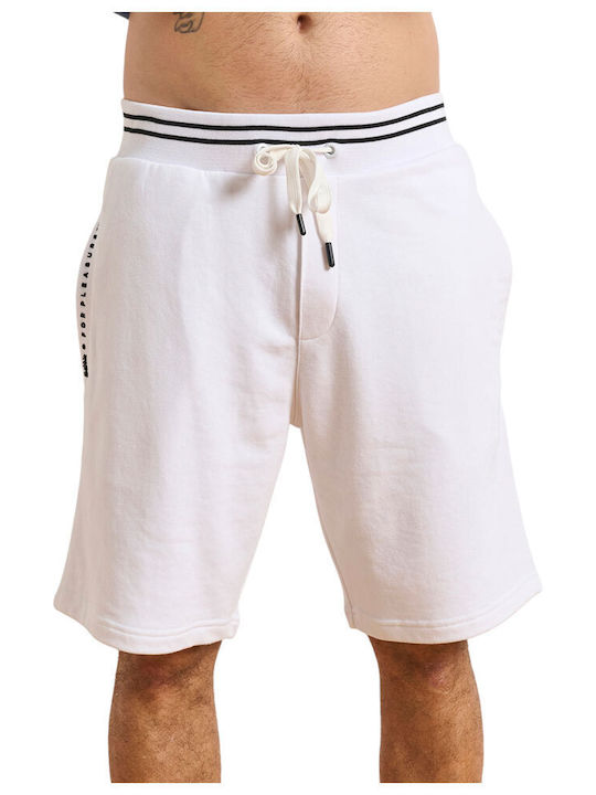 Men's Athletic Shorts White