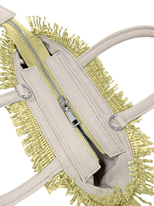 Damentasche Handtasche Gelbe