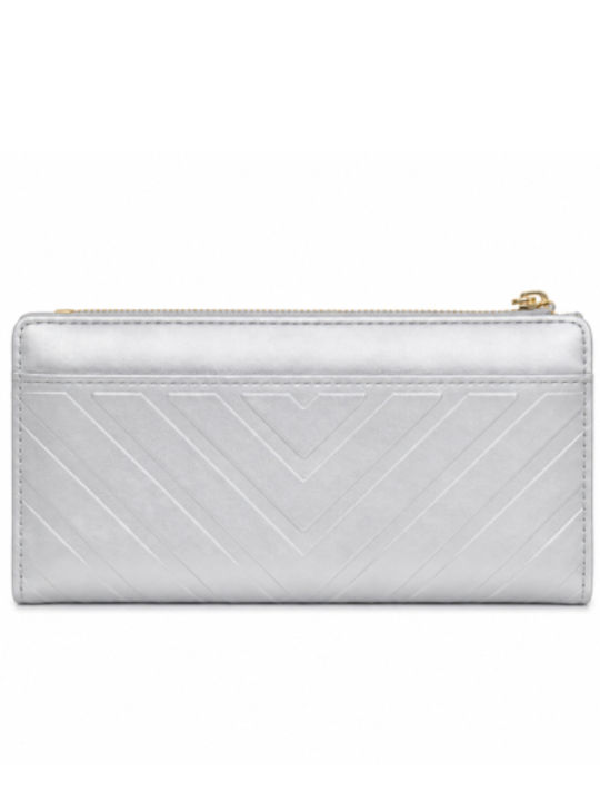 Large Women's Wallet Silver SJ-T-788-26WA-SILVER