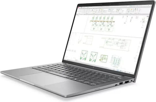 HP Zbook 8 G2i 14 Ai 14" IPS FHD+ (Ultra 7-356H/24GB/250GB SSD/RTX PRO 500 Blackwell/W11 Pro) (Международна английска клавиатура)