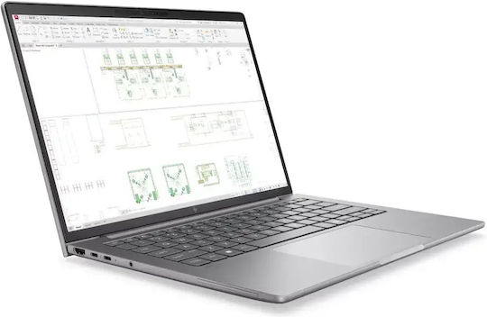 HP Zbook 8 G2i 14 Ai 14" IPS FHD+ (Ultra 7-356H/24GB/250GB SSD/RTX PRO 500 Blackwell/W11 Pro) (Международна английска клавиатура)