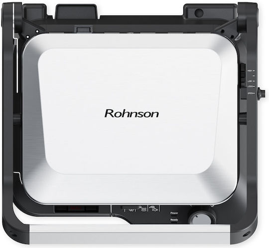 Rohnson Сандвич мейкър Грил с Разделяеми плочи 2200W Inox