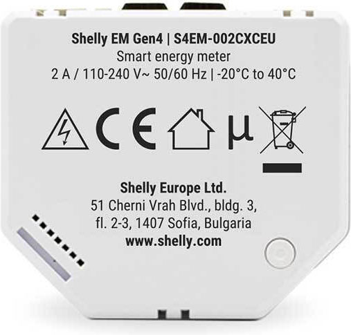 Shelly Em Gen4 Интелигентен превключвател
