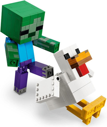 LEGO Minecraft Chicken Jockey for 9+ Years 344 Pieces