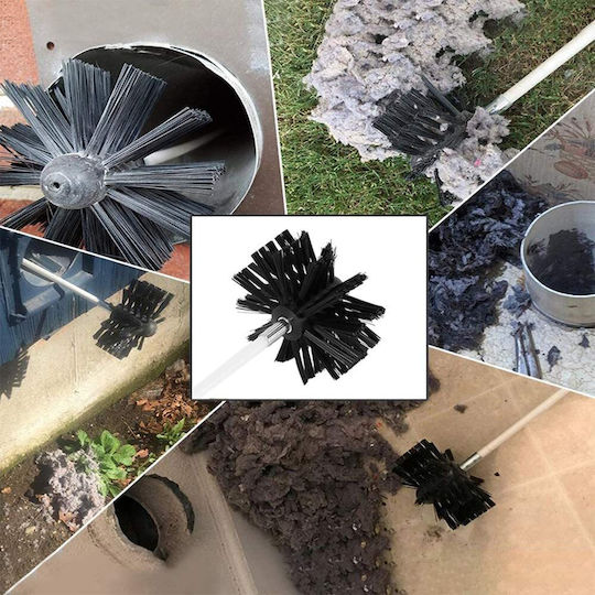 Perie Metalică Pentru Curățarea Coșului De Fum Rotundă