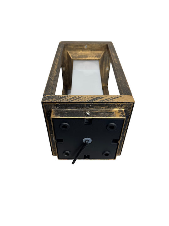Epiplo-Fos Wall-Mounted Outdoor Lighting E27 15x15x30cm