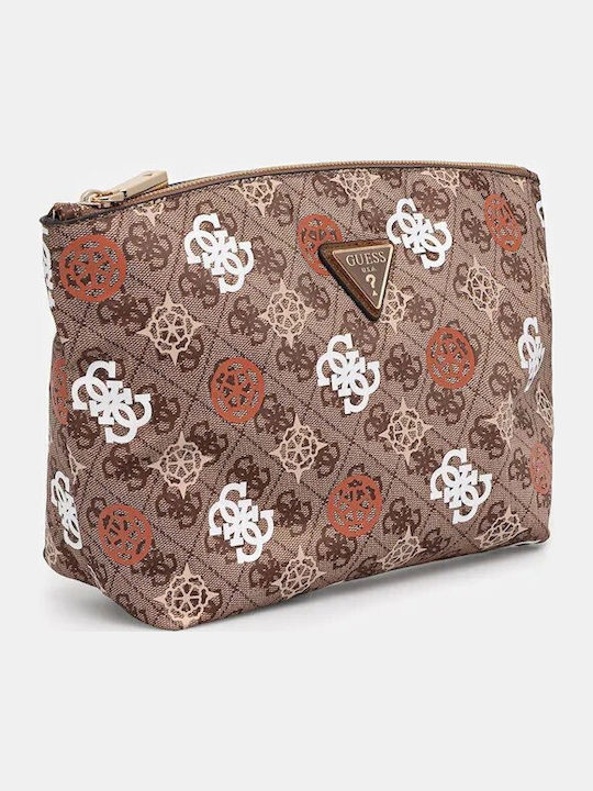 Guess Eliette Logo XL Козметичен Несесер За Пътуване HWNP9315965-Ginger Лого Многоцветен Патерн Guess Eliette Logo XL Козметичен Несесер За Пътуване HWNP9315965-Ginger Лого Многоцветен Патерн