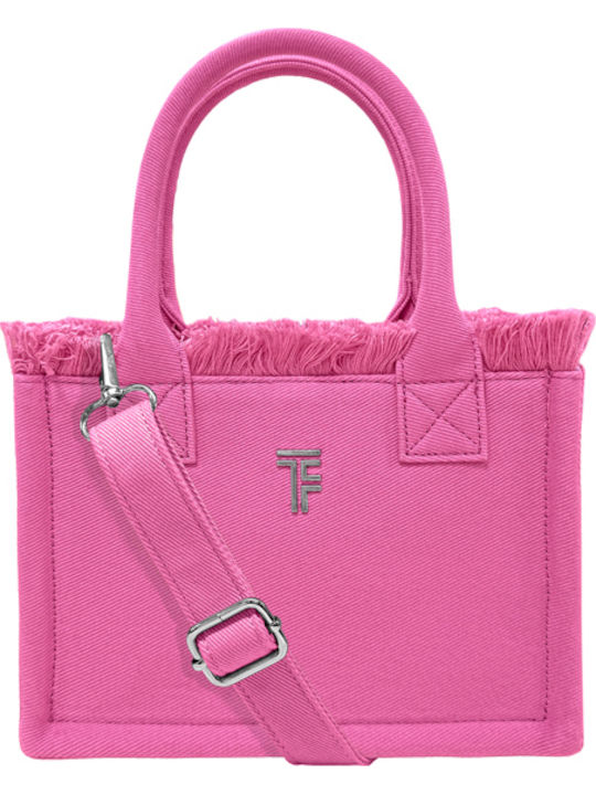 Feel & Touch Caribbean Fabric Beach Bag Pink