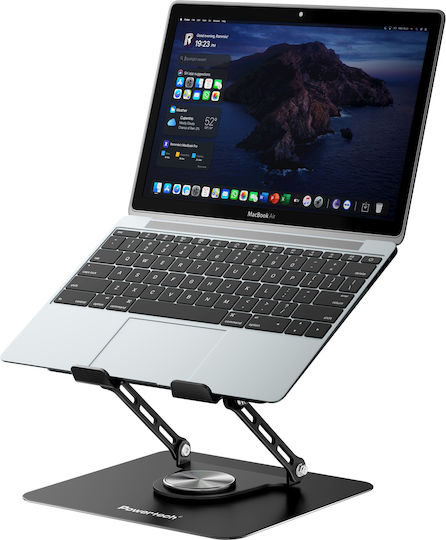 Powertech Laptop Stand for Laptop up to 17" with 1 Fan and Lighting PT-1630