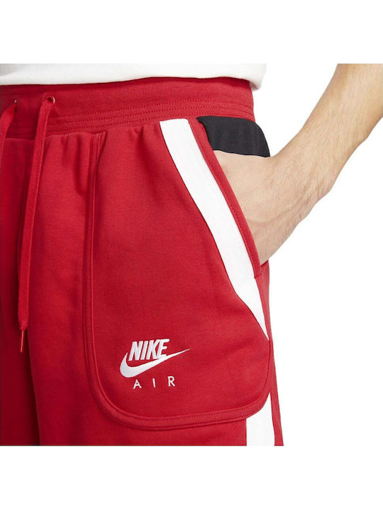 Sportswear Air Fleece Bermudă Sportivă de Bărbați Roșie