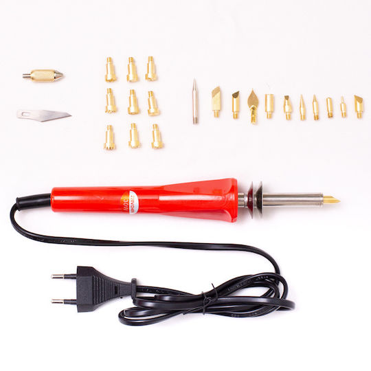 Pyrograph Pen Electric Kit 30W with Case RZ-2230W