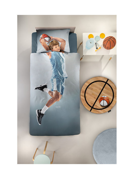 Saint Clair Single Cotton Sheets Set Hoop Hoop 170x250cm 3 Pieces