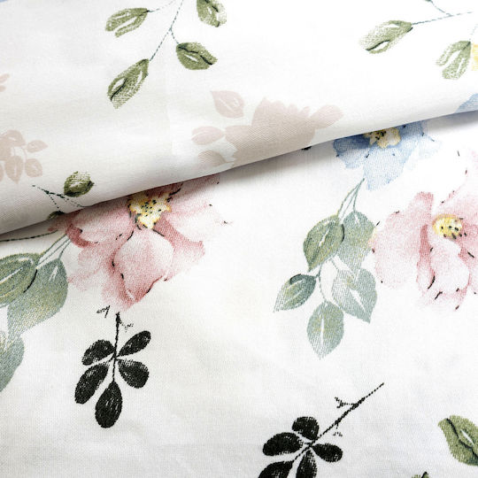 Darymex Cotton Duvet Cover Set 180x200cm Double With White Pillowcase
