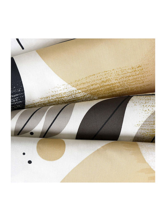 Darymex Set Huse Pentru Pilote 100% Bumbac 180x200cm Semidublu Cu Față De Pernă Bej