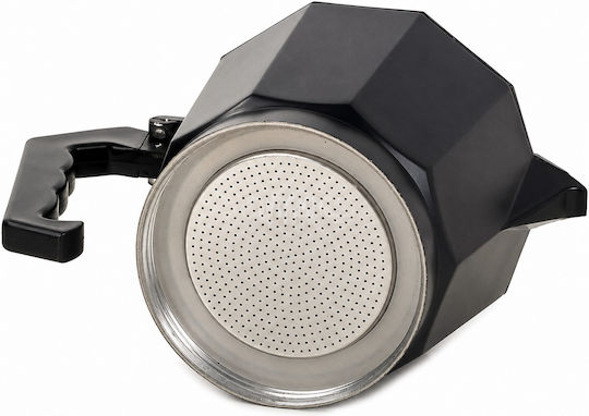 Electric Stovetop Espresso Pot 12 Cups Black
