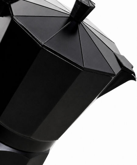 Electric Stovetop Espresso Pot 12 Cups Black