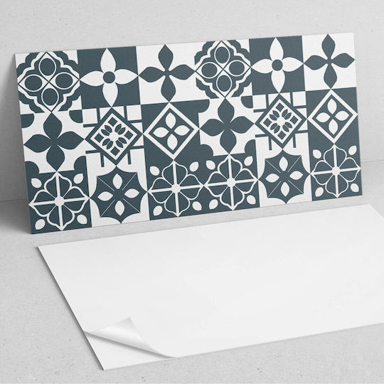 Vinyl Tile Stickers Hallway Geometric Patterns Tiles 6x60x30 cm Vinyl Tile Stickers Hallway Geometric Patterns Tiles 6x60x30 cm