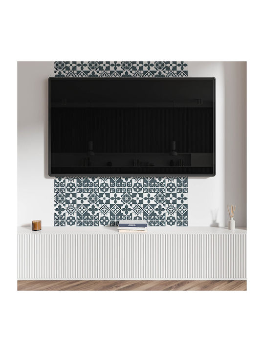 Vinyl Tile Stickers Hallway Geometric Patterns Tiles 6x60x30 cm