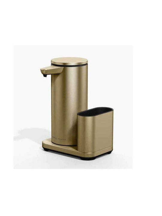 Pulse Spender Küche aus Inox mit Schwammhalter Gold 414ml