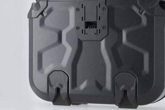 Set of Case Mounts Sw-motech Dusc Suzuki V-strom 1050/xt Black