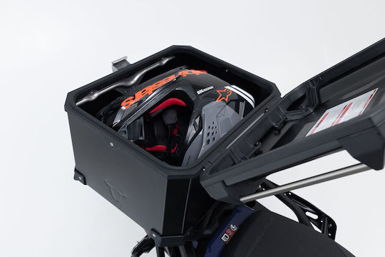 Topcase Case Mount Set Sw-motech Trax Cfmoto 800mt-x Black