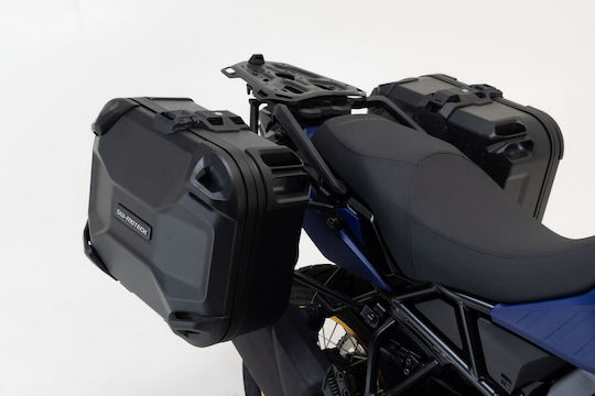 Set of Case Mounts Sw-motech Dusc Suzuki V-strom 800/de Black