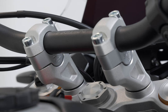 Sw-motech Lenkerhalterung 20 Millimeter Triumph Tiger 900 Gt Rally Pro 24 Silber