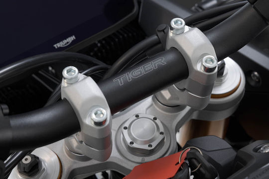 Sw-motech Lenkerhalterung 20 Millimeter Triumph Tiger 900 Gt Rally Pro 24 Silber