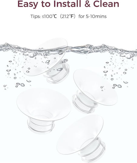 Set 4 flanșe 21 mm Momcozy M5 M6 M9 pompe de sân