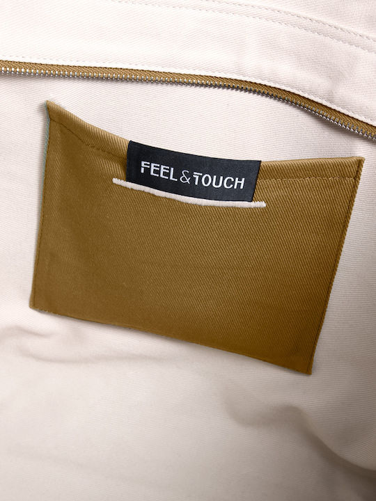 Feel & Touch Caribbean Frottee Strandtasche Braun