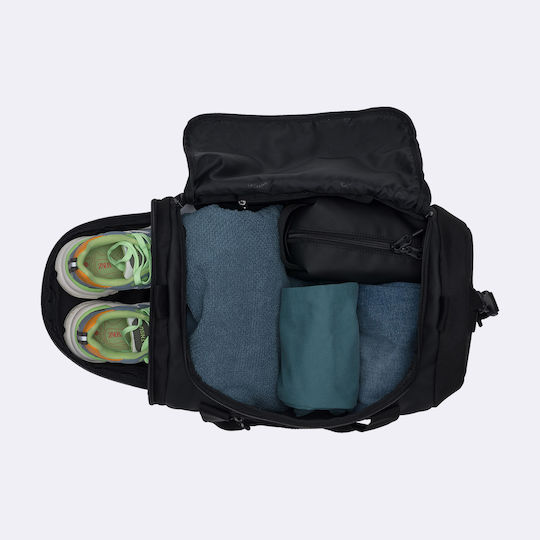 Beckmann Geantă voiaj 26lt neagră din material textil