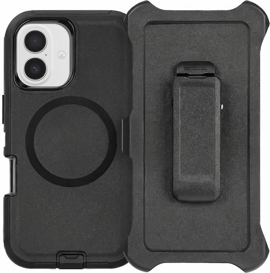 Eiger Magsafe Case Iphone 17 Belt Clip Reinforced Corners Black