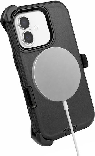 Eiger Magsafe Case Iphone 17 Belt Clip Reinforced Corners Black