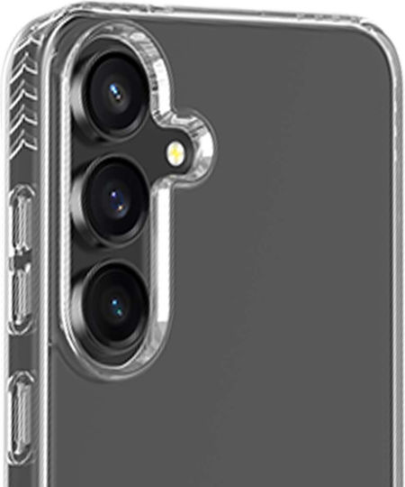 Force Case Husa Telefon Galaxy S25 Fe Protecție Șoc Transparentă Margini Ridicate 3m