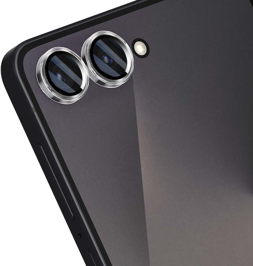 Force Glass 2 Pack Protectoare pentru lentila camerei Galaxy Z Flip 7 Sticlă securizată Transparentă