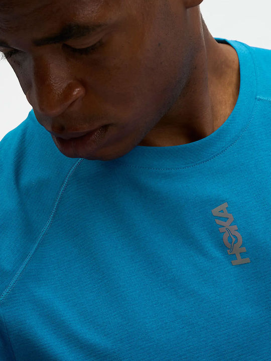 Sportliches T-Shirt Night Glow Blau