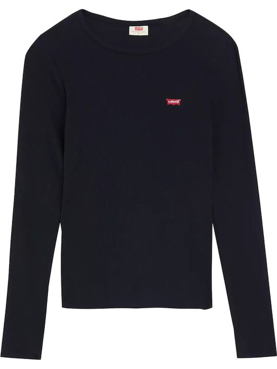Bluza Damă Bumbac Mânecă Lungă Anthracite Night