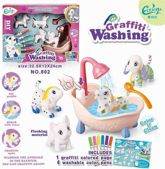 Graffiti Washing Painting for Children 3+ Years