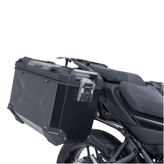 Kit Bases Hard Cases Sw-motech Trax Adv 45/45 Lt Yamaha Tracer 9 Gt Gt+ 25 Black