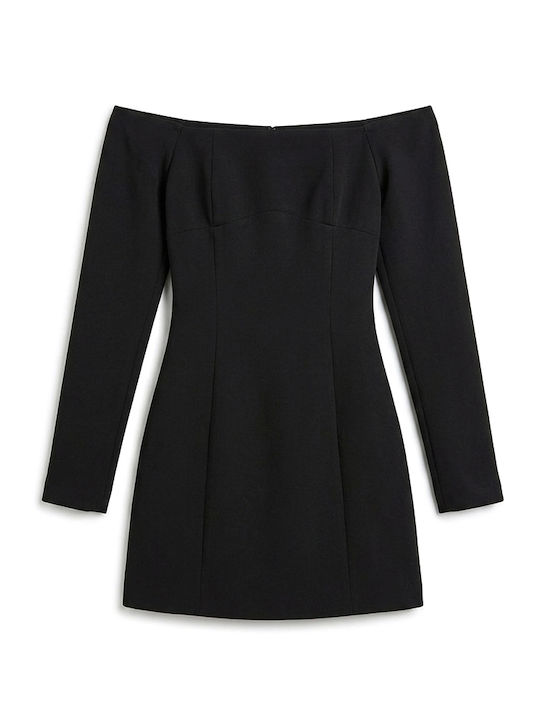 Summer Mini Evening Dress Black