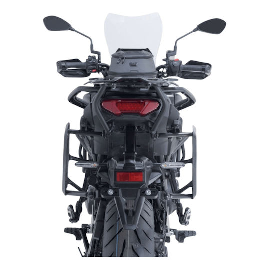 Sw-motech Trax Adv 45/45 Lt Yamaha Tracer 9 Gt Gt+ 25 Hard Cases Base Kit Silver