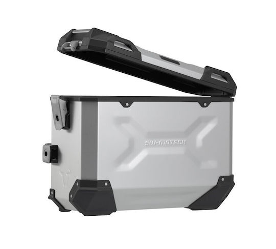 Kit Hard Case Mounts Sw-motech Trax Adv 37/37 Lt Yamaha Tracer 9 Gt Gt+ 25 Silver