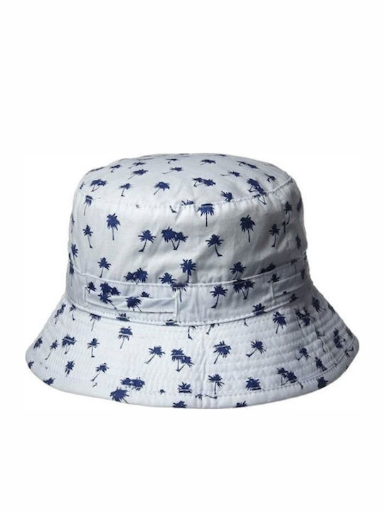 Banz Palarie Copii Bucket Tesatura Cu Protectie Solara Alb